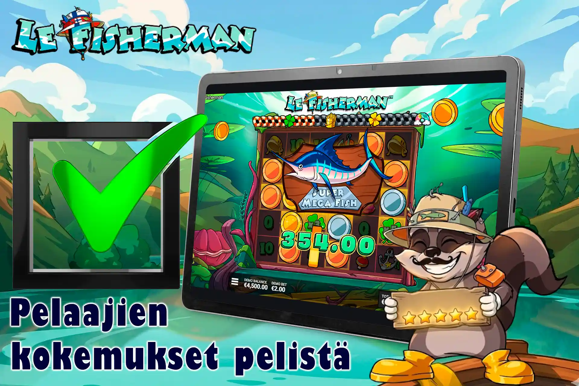 Pelaajien kokemukset pelistä Le Fisherman